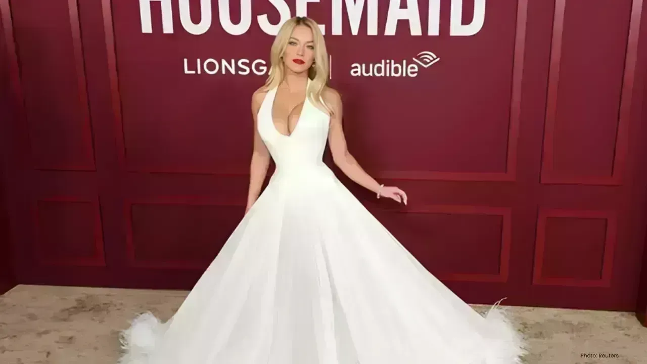 Sydney Sweeney Dazzles in Elegant White Gown at LA Premiere