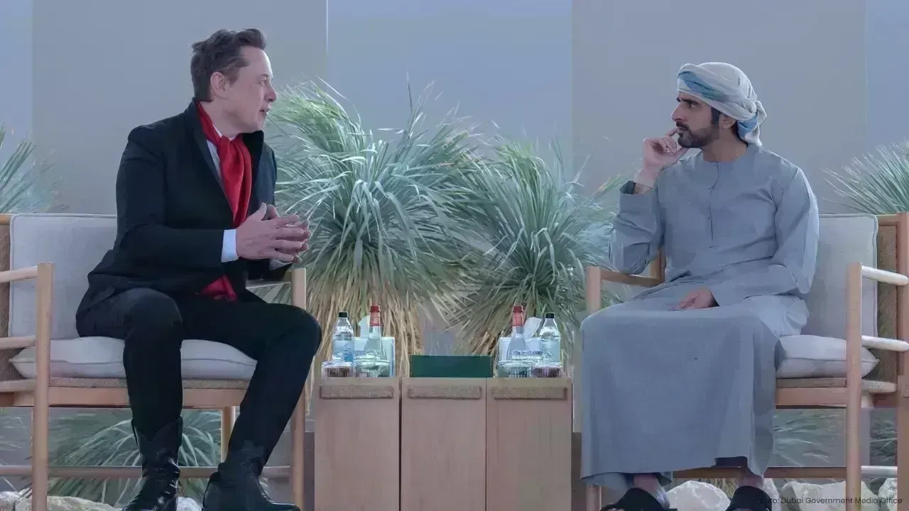 Sheikh Hamdan and Elon Musk Collaborate for Global Tech Progress