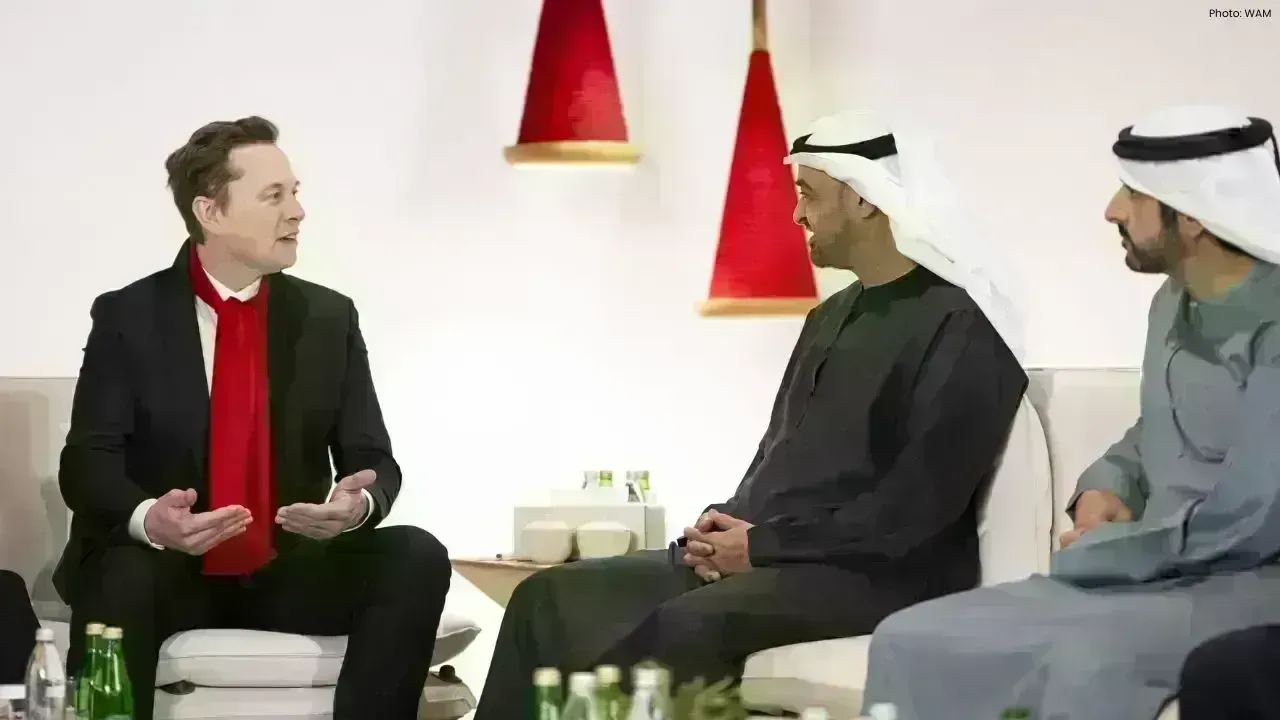 UAE President Discusses Advanced Tech and AI with Elon Musk