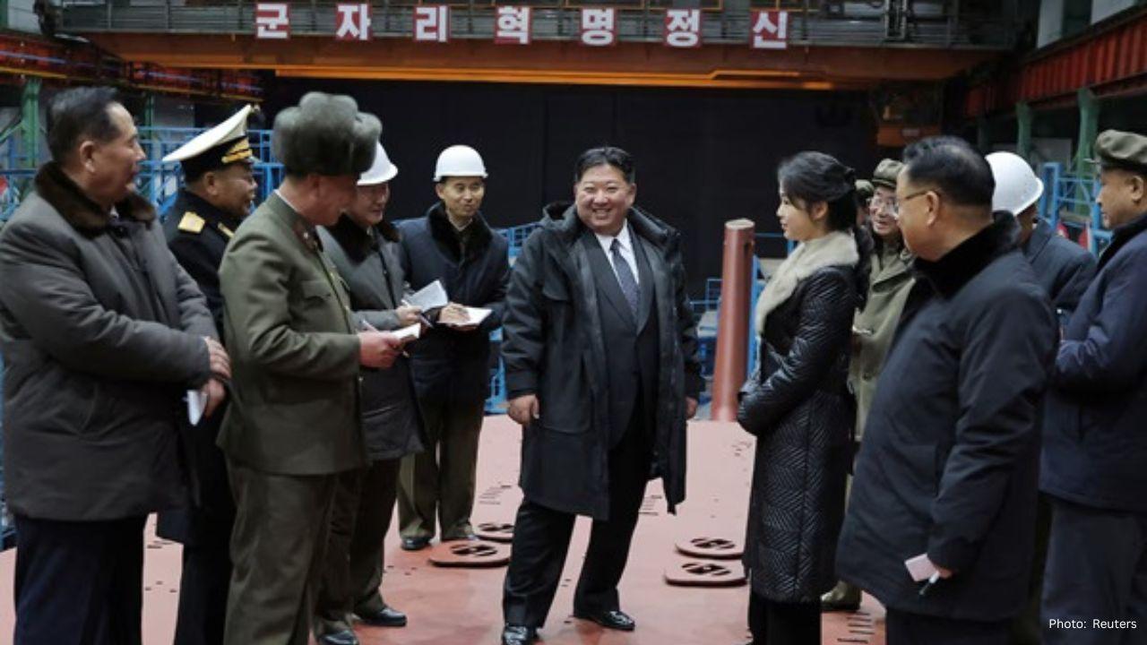 Kim Jong Un Monitors Submarine Development and Missile Testing