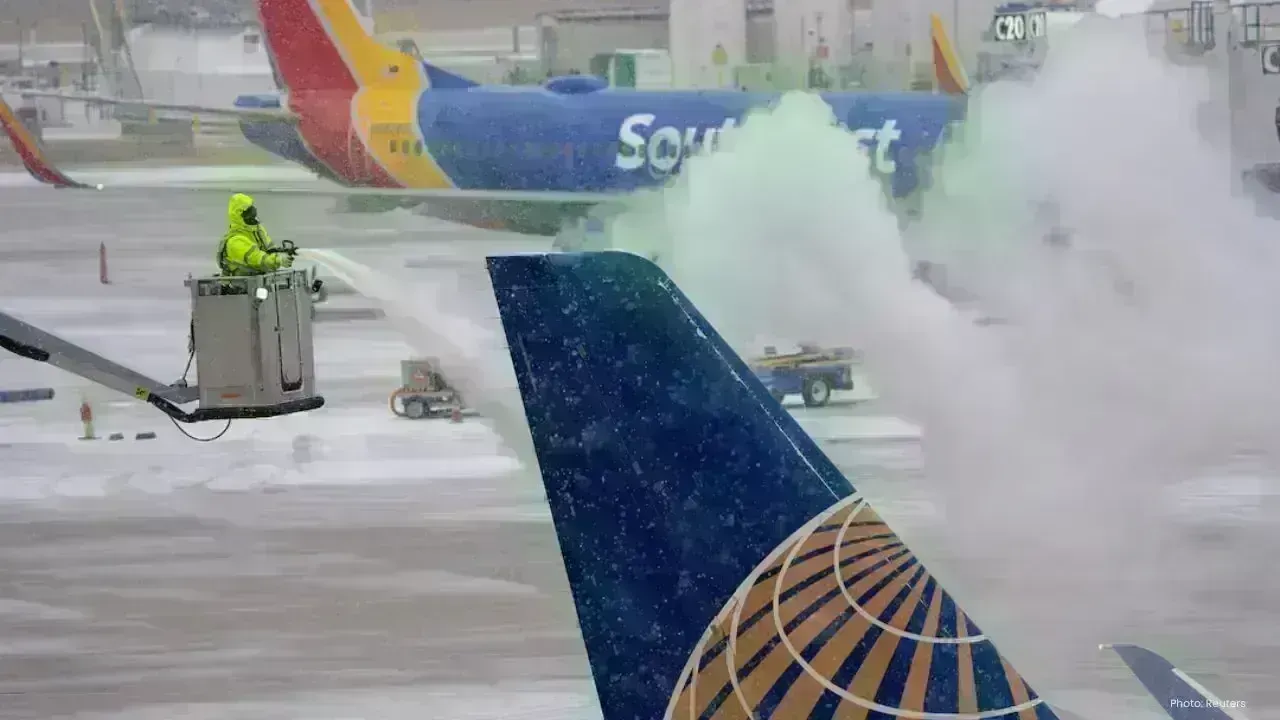 Severe Winter Storm Disrupts Holiday Flights in NYC