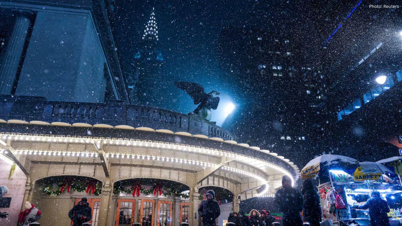 Severe Winter Storm Disrupts Travel in the U.S. Northeast