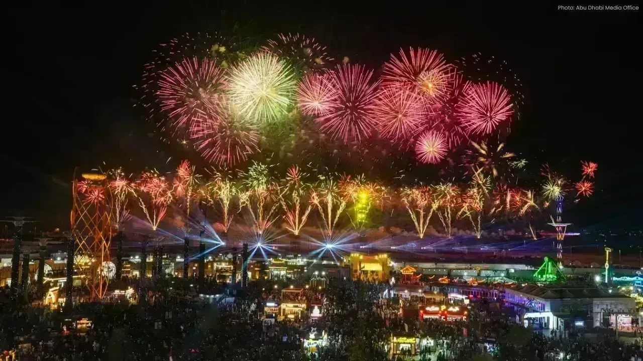 Spectacular New Year's Celebration at Sheikh Zayed Festival 2026