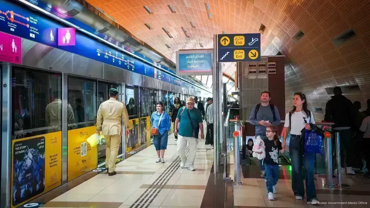 RTA Reports 2.8 Million Passengers for New Year Celebrations 2026