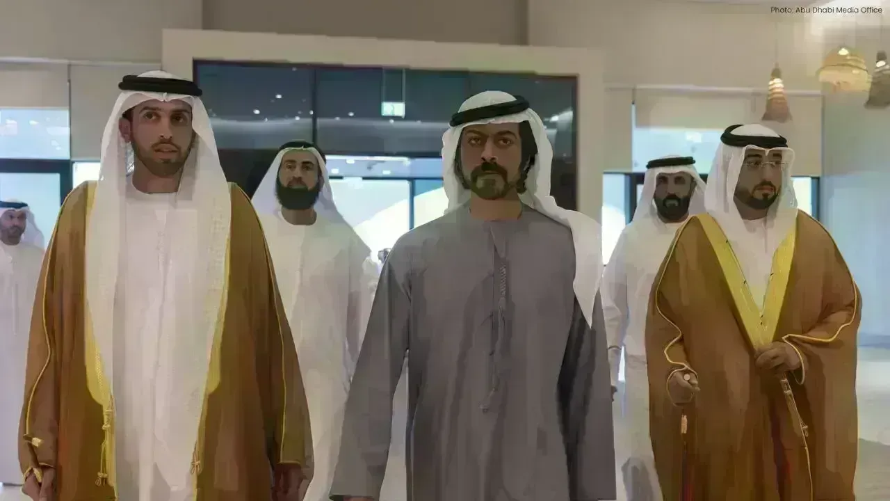 Sheikh Khalifa bin Tahnoon Celebrates at Abu Dhabi Wedding