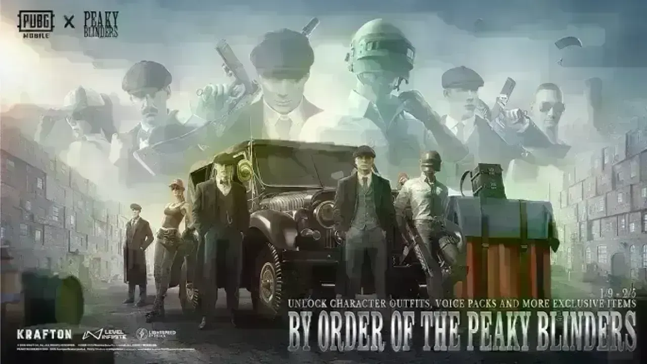 PUBG Mobile Teams Up with Peaky Blinders: Experience the Shelby Family Like Never Before