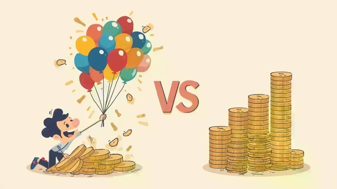 The Dilemma of Immediate Comfort versus Future Financial Security