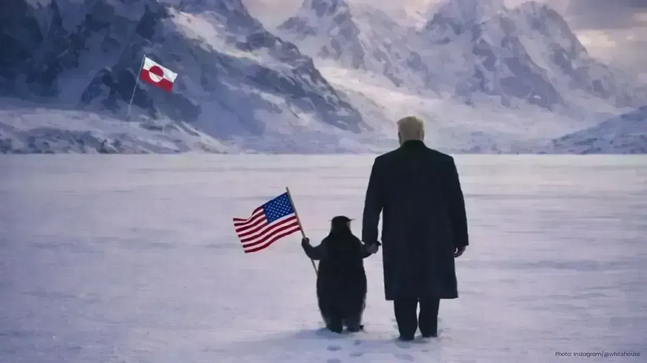 Trump's Greenland Meme Sparks Controversy Online