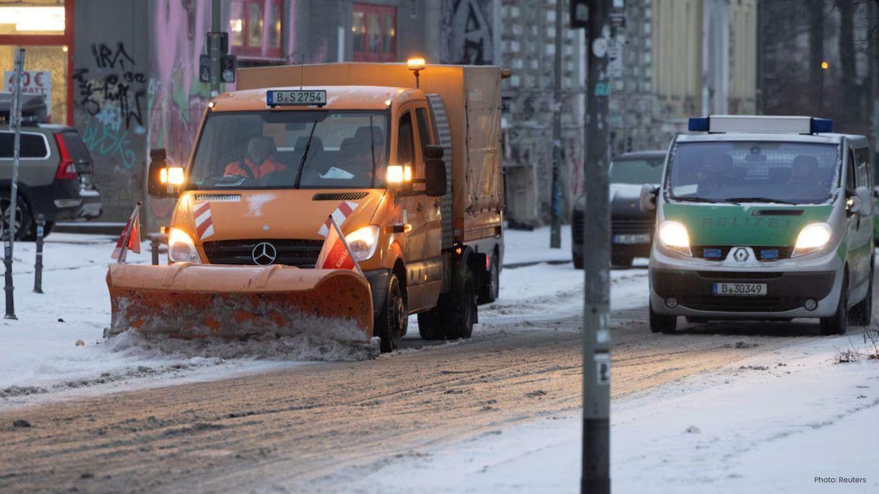 Berlin Airport Shuts Down as Sheet Ice Cancels All Flights