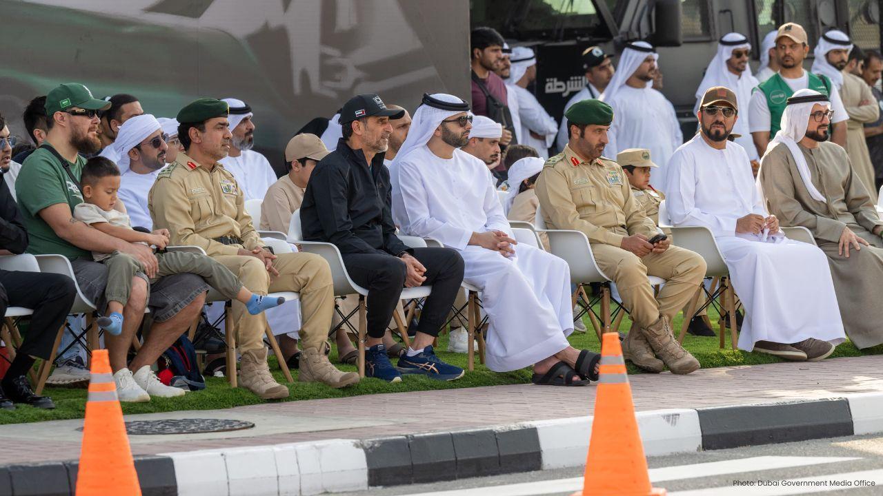 Sheikh Mansoor Attends Day 2 of UAE SWAT Challenge 2026