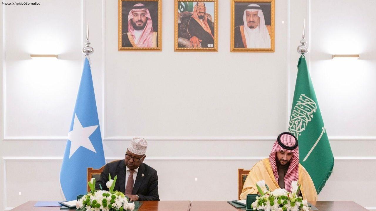 Somalia Signs Military Cooperation Agreement With Saudi Arabia in Riyadh