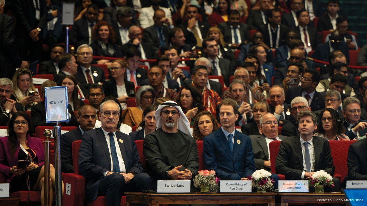 UAE Crown Prince Attends AI Impact Summit Led by Modi