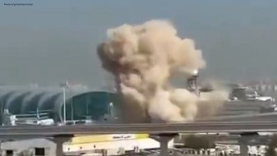 Iran Drone Strike Hits Dubai Airport, Flights Briefly Halted