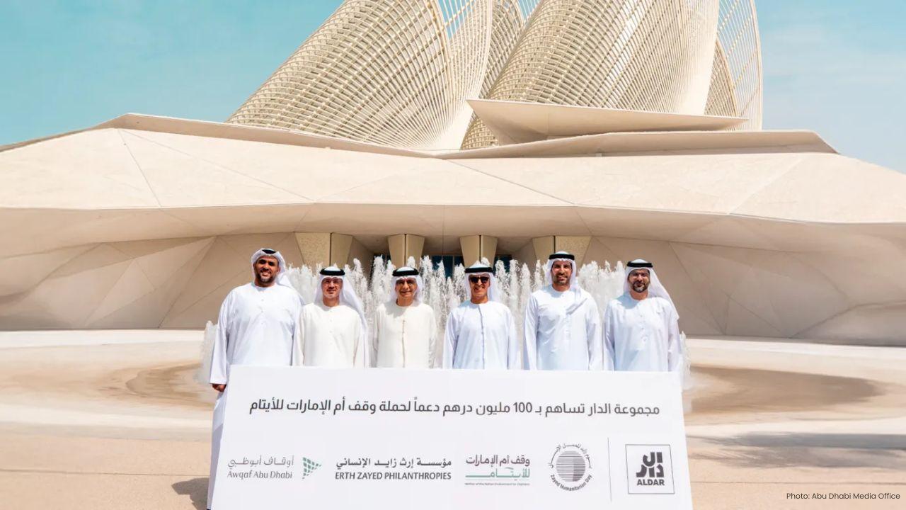 Aldar Pledges AED100m for UAE Orphans Endowment
