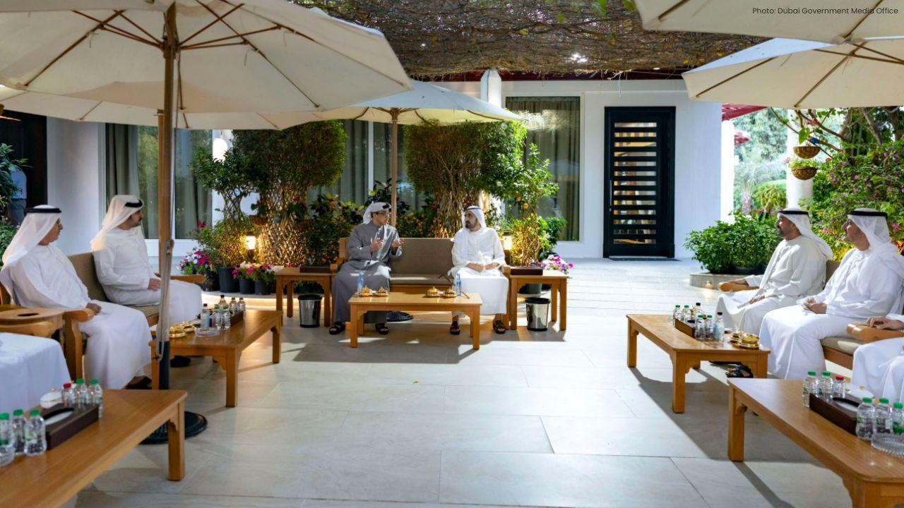 UAE Leaders Review Key Development Plans in Dubai Meeting