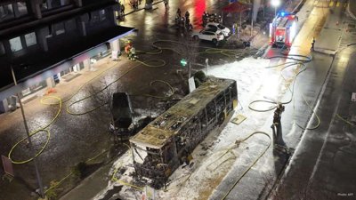 6 Killed in Suspected Deliberate Bus Fire in Switzerland