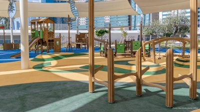 Khalidiyah Park Reopens with Modern Facilities and Cooled Walkway