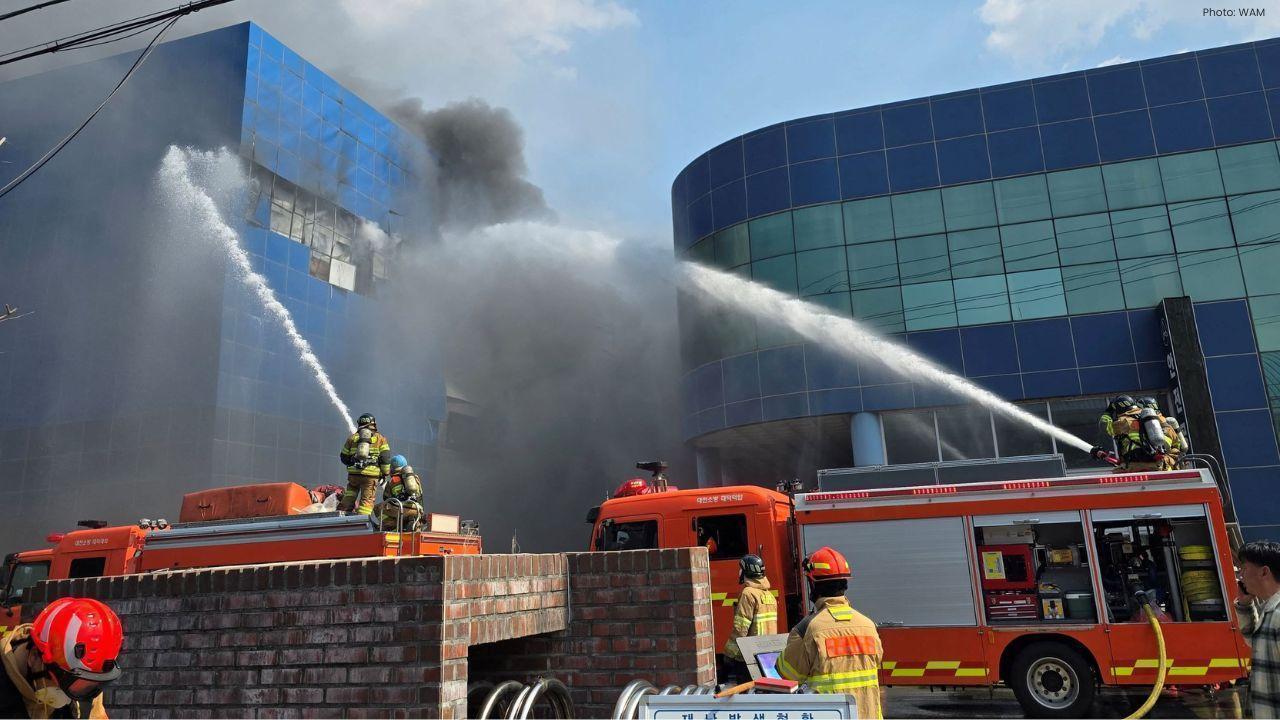 Deadly Factory Fire in Daejeon Injures 50 Workers