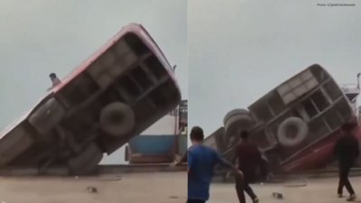 Bangladesh Bus Falls Into River, 16 Dead, Many Missing