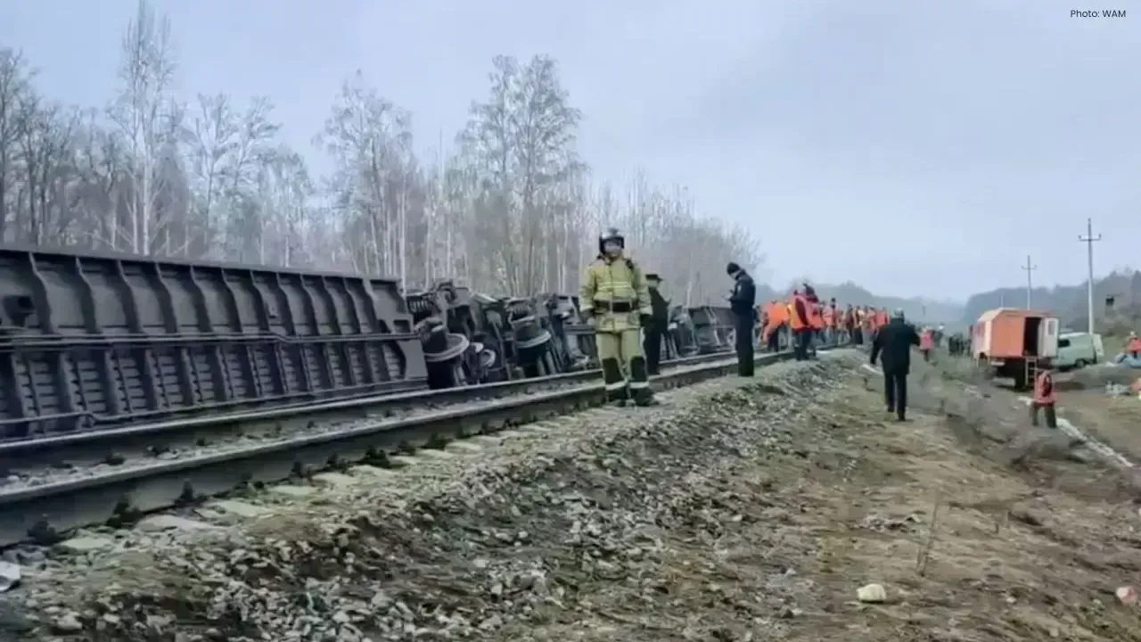 Night Train Derails in Ulyanovsk Region, Resulting in 55 Injuries