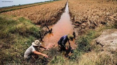 Increasing Saltwater Intrusion Threats in Mekong Delta