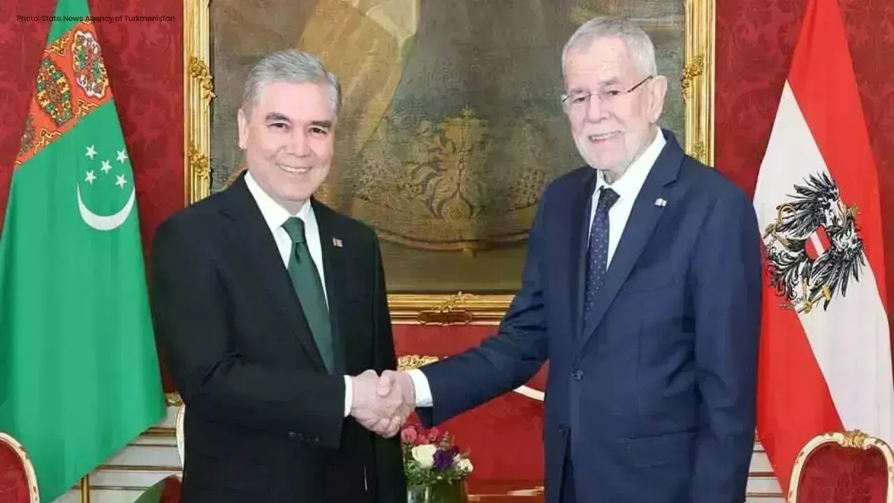 Turkmenistan's Leader Engages with Austria's President in Vienna