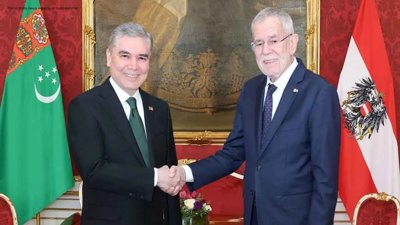 Turkmenistan's Leader Engages with Austria's President in Vienna