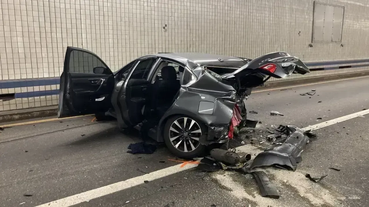 Authenticity of Tanker Crash Footage Confirmed after Highway Incident