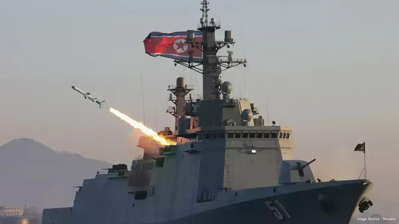 North Korea Launches Missile Tests from Destroyer, Showcases Naval Advancements