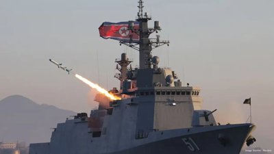 North Korea Launches Missile Tests from Destroyer, Showcases Naval Advancements