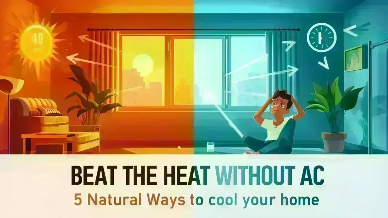 Stay Cool: 5 Natural Methods for Heatwave Relief Without AC