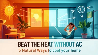 Stay Cool: 5 Natural Methods for Heatwave Relief Without AC