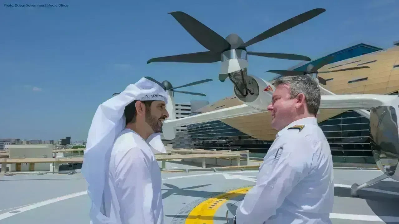Dubai Launches Its First Air Taxi Station Near DXB