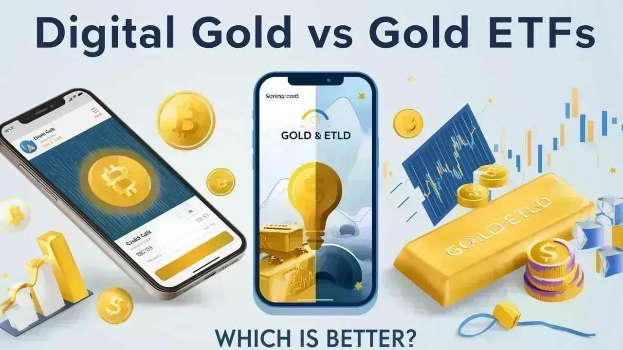 Understanding the Distinctions: Digital Gold vs Gold ETFs