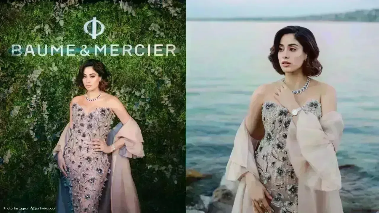 Janhvi Kapoor Dazzles at Baume & Mercier's Geneva Event