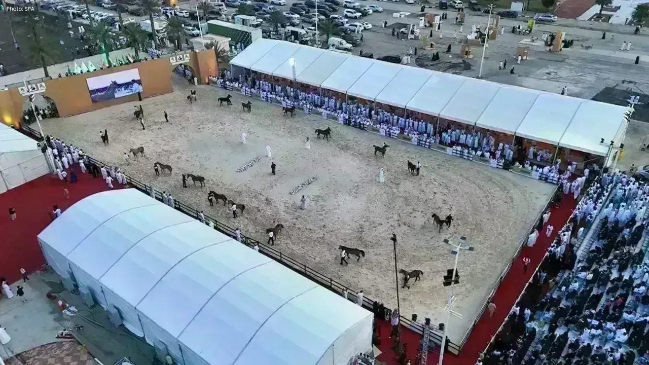 Over 9,000 Enthusiasts Gather for Day Two of Qassim Horse Show 2026