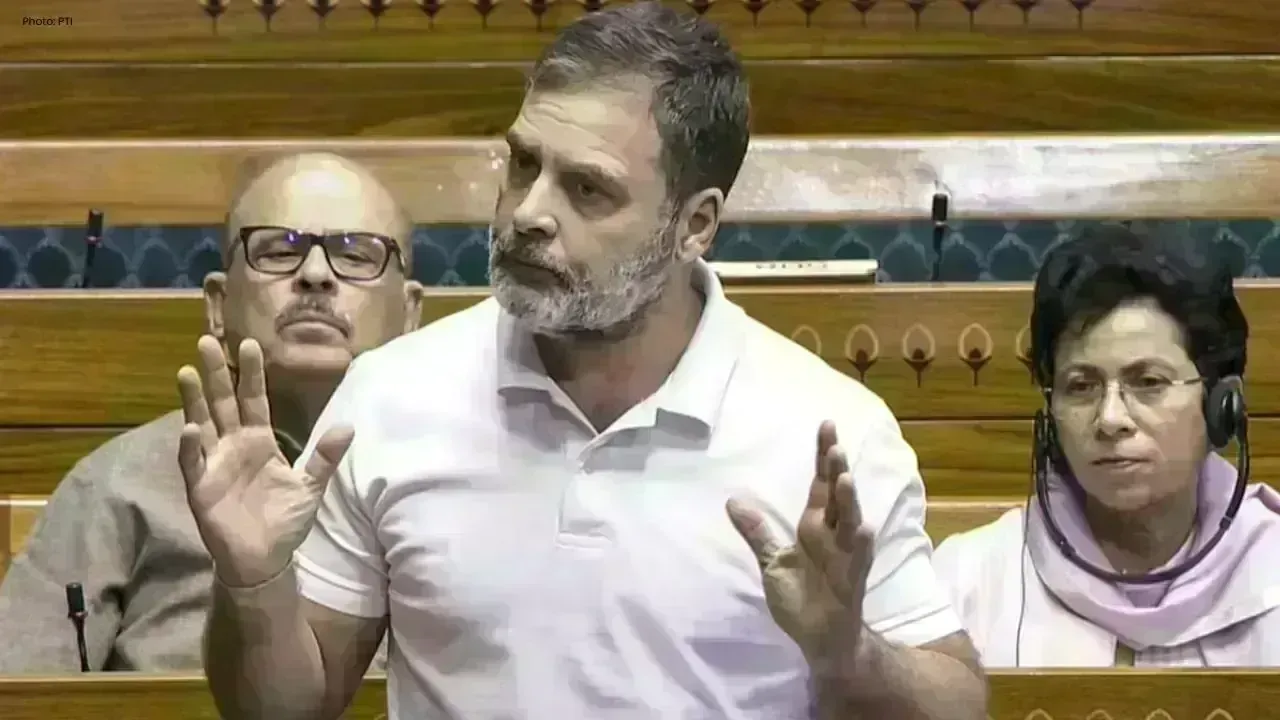 Laughter Breaks Out in Lok Sabha Thanks to Rahul Gandhi's Quip