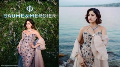 Janhvi Kapoor Dazzles at Baume & Mercier's Geneva Event