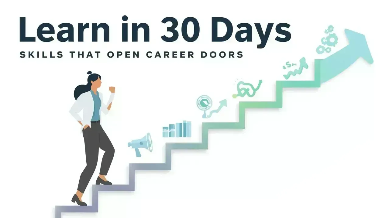 7 Essential Skills to Acquire in 30 Days for Career Advancement
