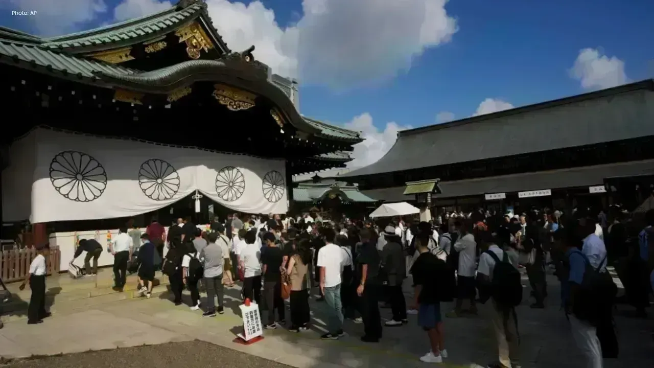 South Korean Man Detained at Yasukuni Shrine Festival in Tokyo