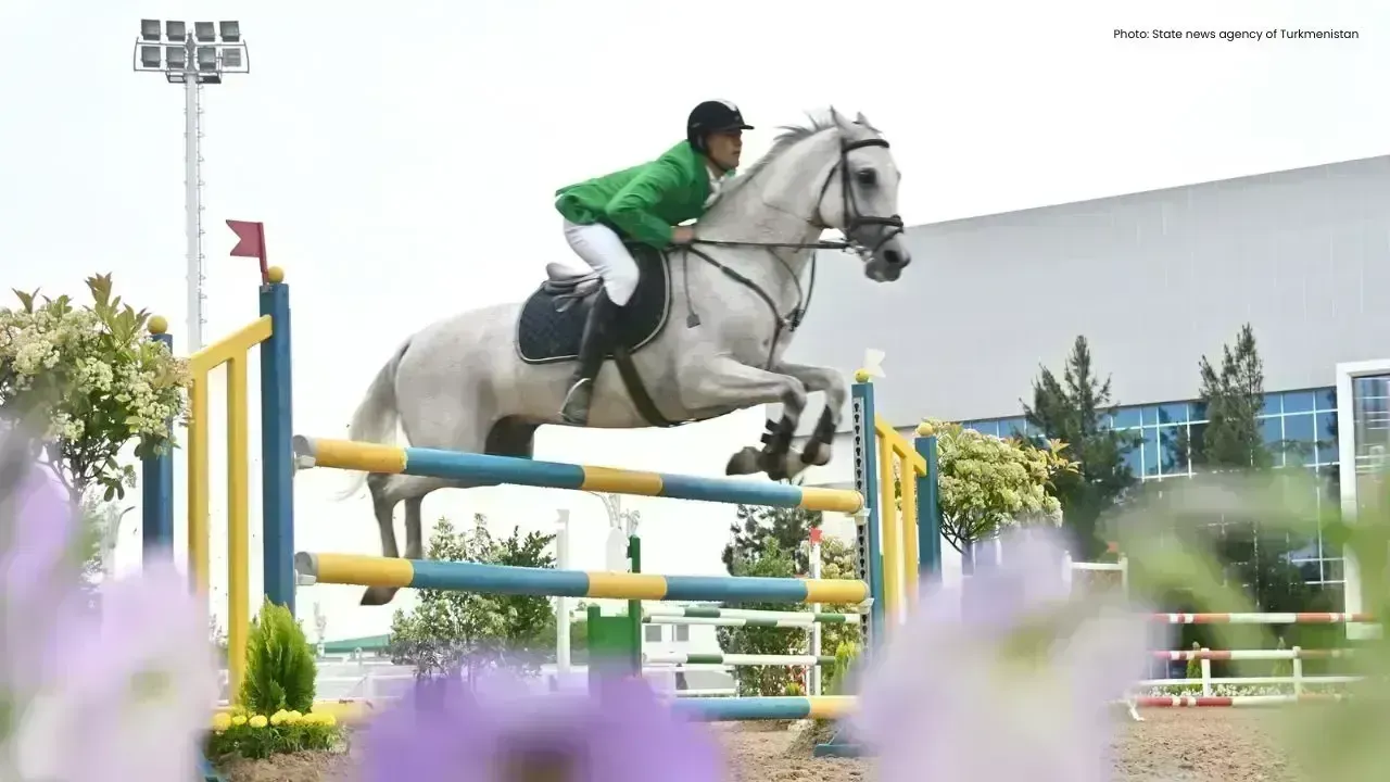 Equestrian Excellence in Ashgabat: Celebrating Turkmen Horse Day