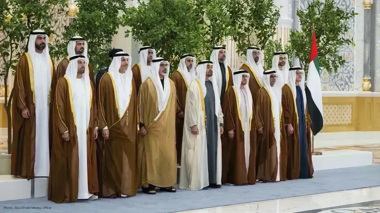 New Members of Abu Dhabi Executive Council Sworn In by UAE President