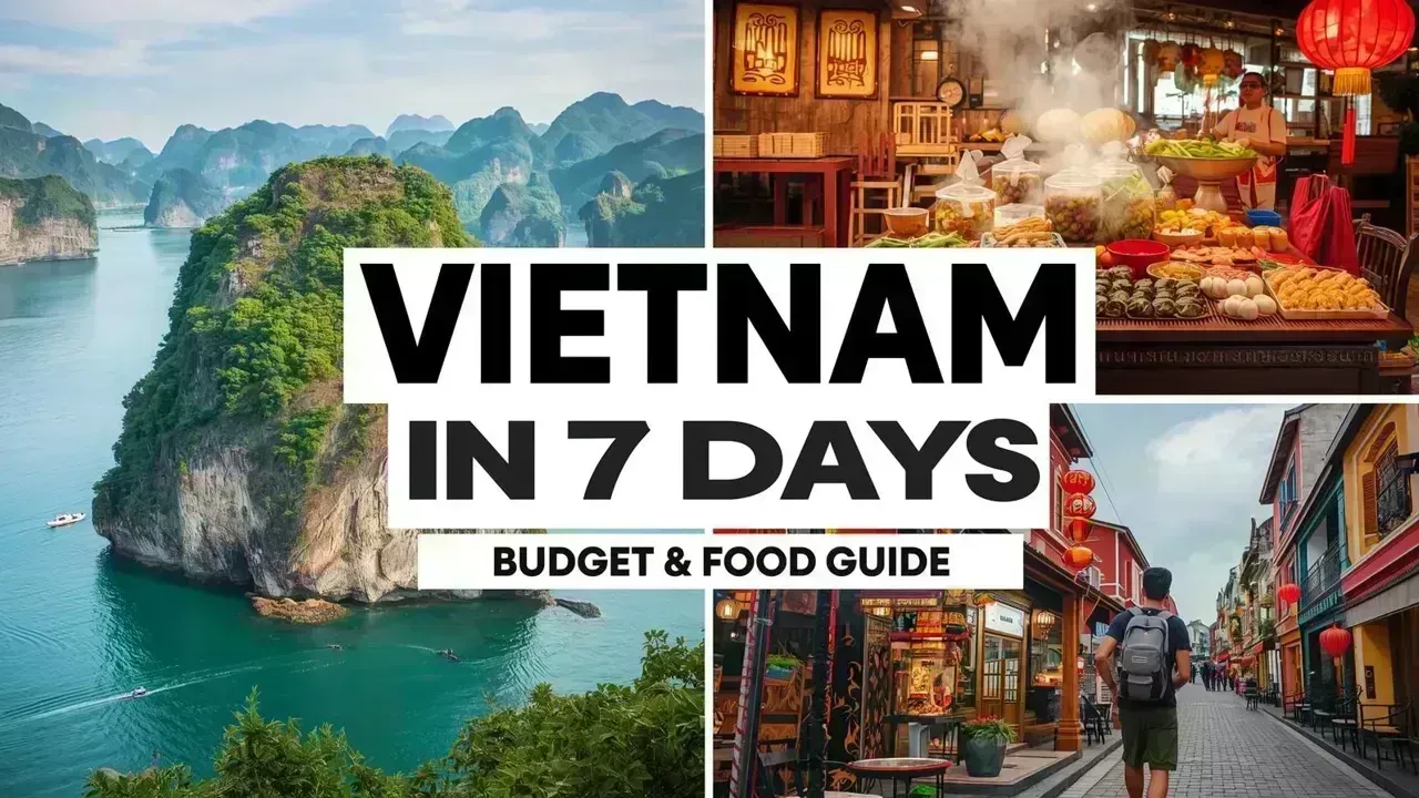 Essential 7-Day Vietnam Travel Itinerary: Budget and Cuisine Guide