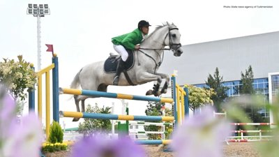 Equestrian Excellence in Ashgabat: Celebrating Turkmen Horse Day