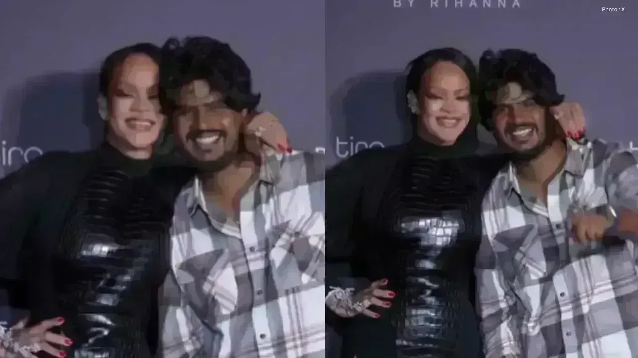 Rihanna's Heartwarming Moment with Paparazzo in Mumbai
