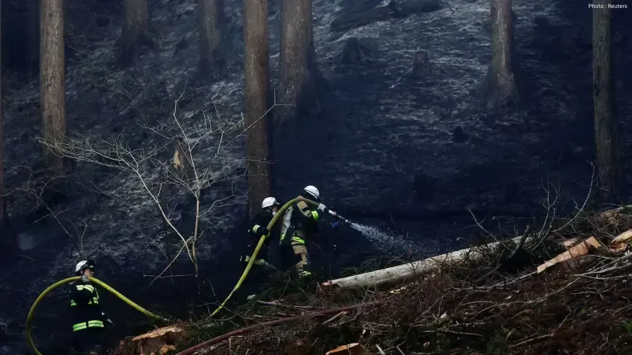 Emergency in Iwate: Thousands Flee as Wildfires Rage in Japan