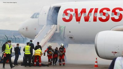 Emergency Abort of Swiss Flight in Delhi Due to Engine Fire