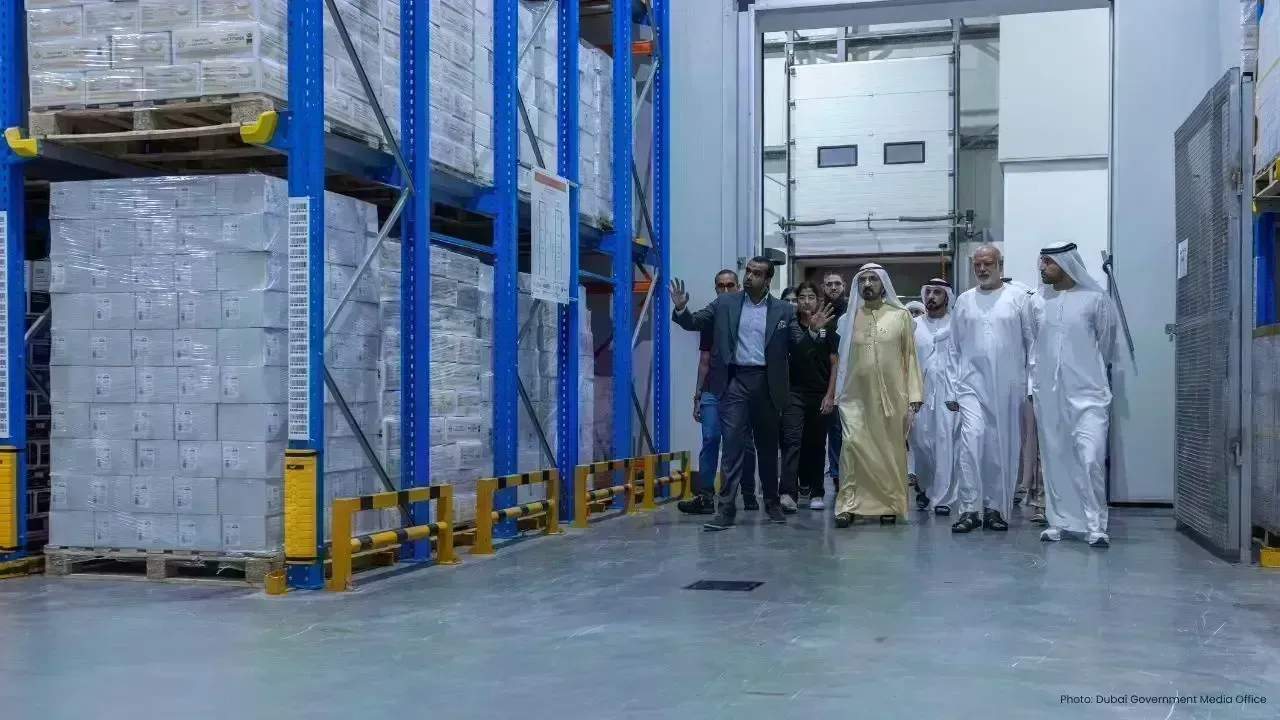 Sheikh Mohammed Explores Dubai's Largest Date Production Facility