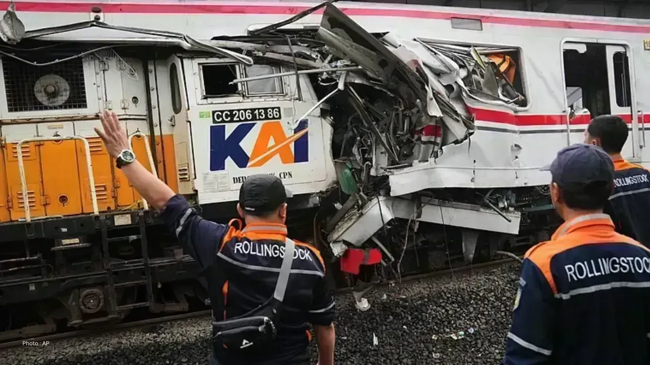 Tragic Train Crash Near Jakarta Claims 14 Lives