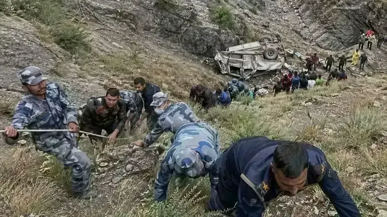 Tragic Jeep Accident Claims 17 Lives in Rolpa, Nepal